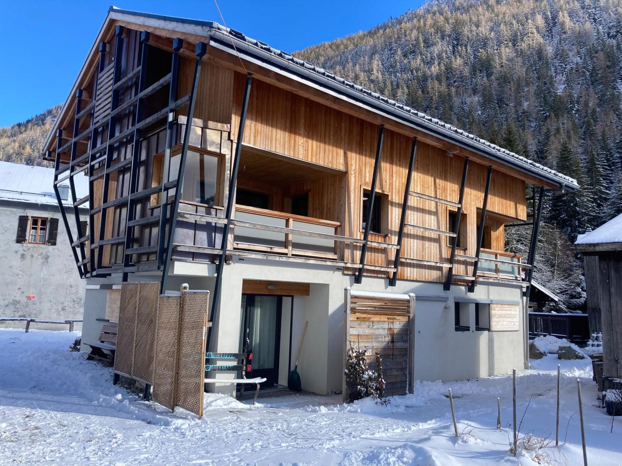 Chalet Walser A Vallorcine 13 Kms Chamonix France Exterior photo