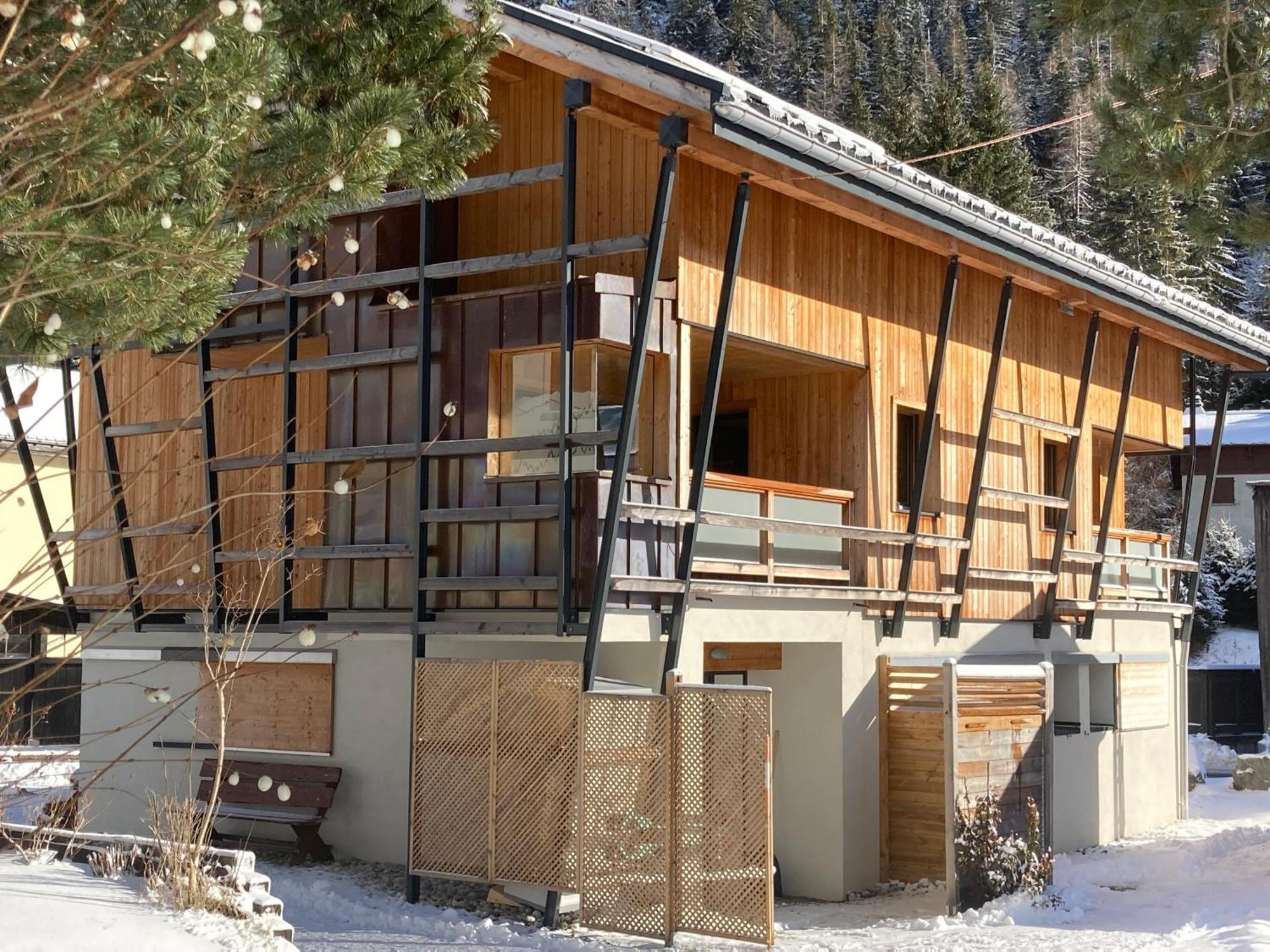 Chalet Walser A Vallorcine 13 Kms Chamonix France Exterior photo